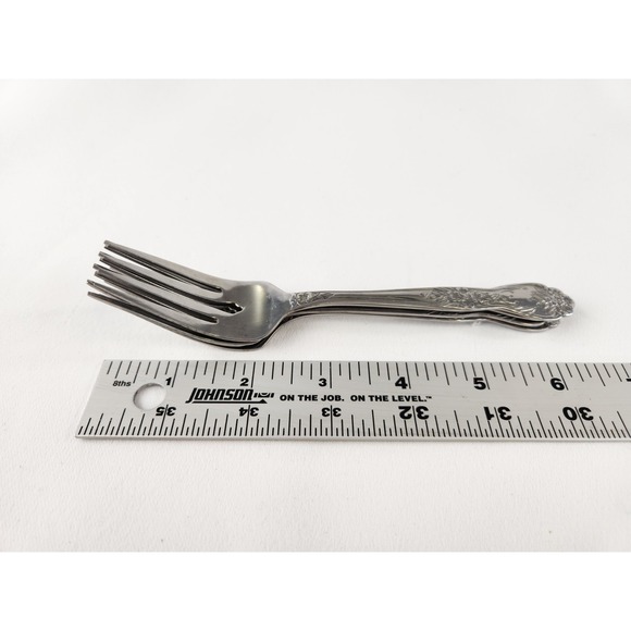 Rogers Stainless Steel Love Joy Pattern Flatware 10 Piece Lot Spoons Forks Repla - Picture 8 of 14